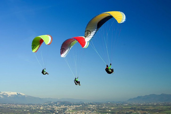 Para-gliding at Bhaderwah